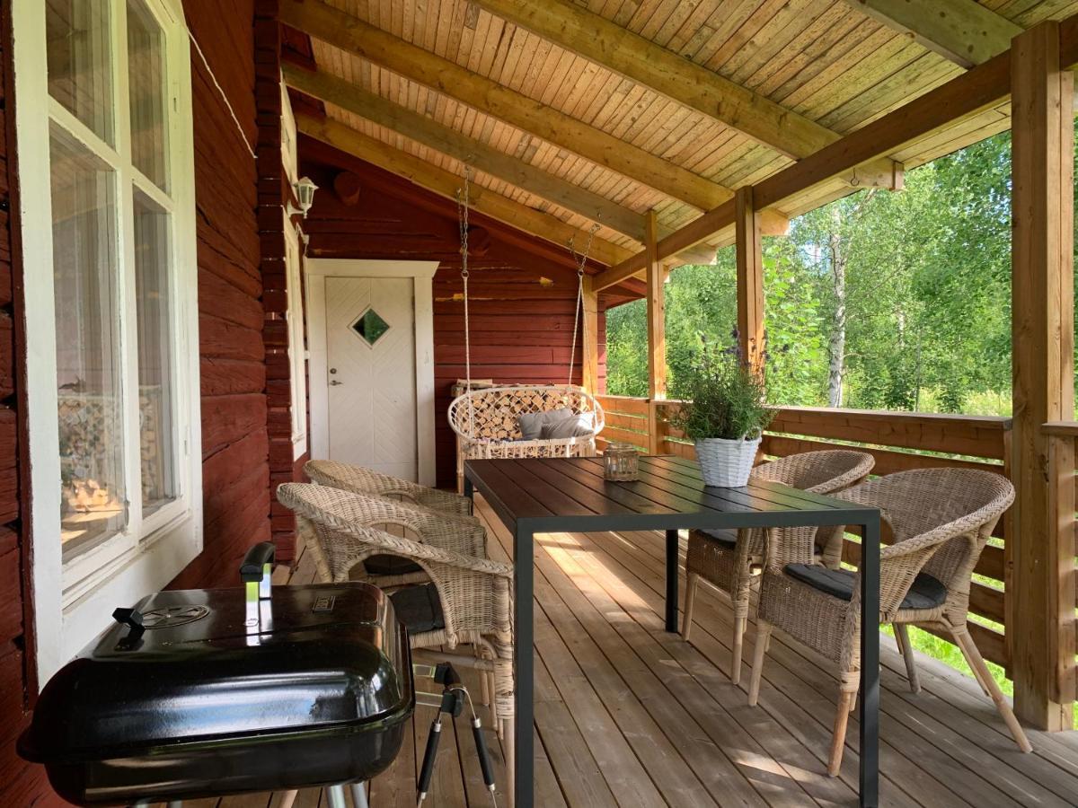 Bogaerdan, Cozy Cabin By The Lulea River Harads Bagian luar foto